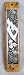 Olive Wood Mezuzah with Scroll