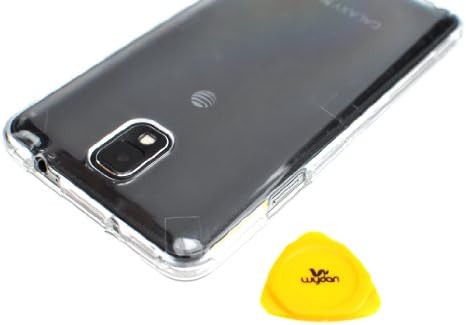Wydan (TM) Premium Crystal Clear Ultra Thin Hard Case for Samsung Galaxy Note III 3 Transparent 2 Piece Cover w/ Wydan Prying Tool