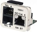 Tyco Electronics AMP Adaptereinsatz Cat.5e pws 0-1711100-1