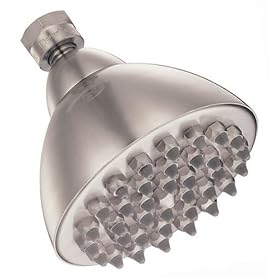 Danze D461261BN 4-Inch Lamp Style Showerhead Brushed Nickel