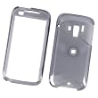HTC Touch Pro 2 CDMA Rhodium (Verizon) Snap On Protector Hard Case Transparent Cover Smoke Grey