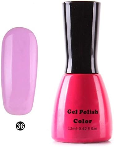 Soak off Nail Art UV LED Gel Primer Tips Polish Lamp Glitters DIY Manicure Pedicure #36