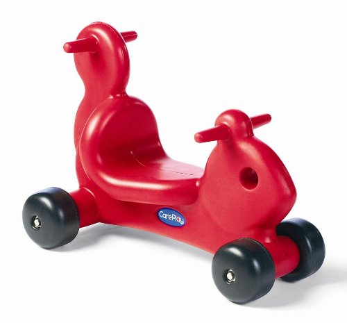 Squirrel Ride - On / Walker with Handles in Purple