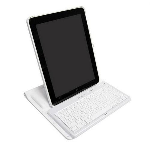 41KdldgiaJL eWonder(TM) Rotating iPad 2 Case with Bluetooth Wireless Keyboard (White)