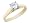 Diamond Engagement Ring 1/2 Carat (ctw) 14K Yellow Gold (Certified), Size 5.5