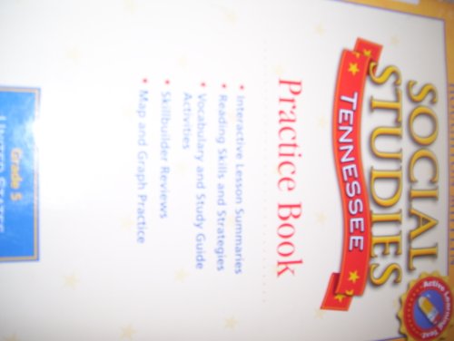 Social Studies Tennessee Practice Book Grade 5 United States Civil War to Today