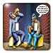 Londons Times Funny Computer Cartoons - DOT DUMB COULDA BEEN CONTENDAHS - Light Switch Covers - double toggle switch