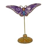 Butterfly Earring Holder in Czech Preciosa Crystals