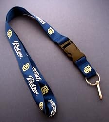 San Diego Padres Lanyard Keychain
