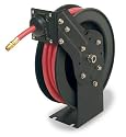 Legacy L8603 Heavy-Duty Retractable Air Hose Reel - with 3/8-Inchx25 Rubber Hose