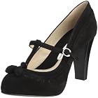 [ナッツリー] nutslly tassel T strap pumps-storm