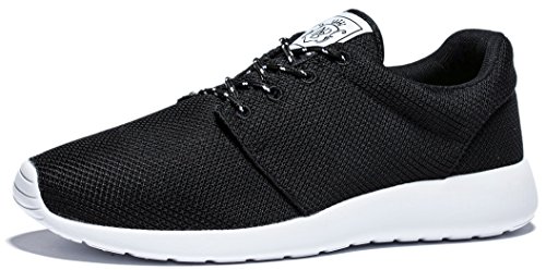 Viihahn Men's Breathable Mesh Lace-Up Running Shoes,Walk,Workout,Athletic,Exercise,Beach Aqua,Drive