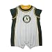 MLB Oakland Athletics Baby / Infant One-Piece Bodysuit / Romper / Onesie - White & Green