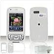 TRANSPARENT CLEAR SNAP-ON COVER HARD CASE (With Optional Swivel Belt Clip) for HTC TILT 8925 / TyTN II (Kaiser) [Beyond Cell Packaging]
