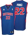 Tayshaun Prince Youth Jersey: adidas Blue Replica #22 Detroit Pistons Jersey
