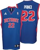 Tayshaun Prince Detroit Pistons Blue Replica Adidas NBA Jersey