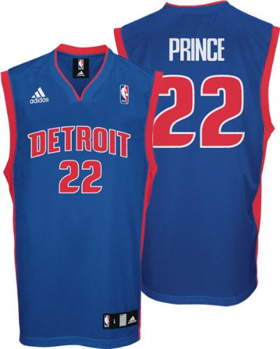 Tayshaun Prince Detroit Pistons Blue Youth Replica Adidas NBA Jersey