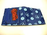 NARUTO: Blue Kakashi & Konoha Patterned Wallet