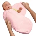 Kiddopotamus SwaddleMe Microfleece, Large, Pink