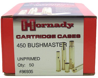 Hornady Unprimed Cartridge Case for 450 Bushmaster
