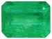 MIN 2.50CT MM VARIES EMERALD CUT COLOMBIAN EMERALD