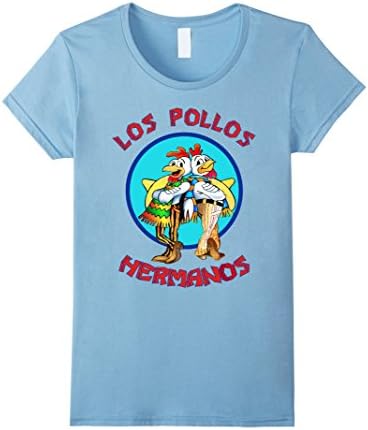 Women's Los Pollos Hermanos shirt Large Baby Blue