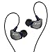 Honstek In-Ear Earbud Headphones X6, Mic Control and Noise Isolating Earphones, iPhone and Android Compatible (gray/blue)