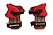 Punisher Skateboards Boys Elbow, Knee, and Wrist Pad Set for Skateboarding or BMX, Youth Ages 8+, Red