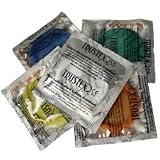 Trustex Assorted Colors Non-Lube Condoms 12-Pack