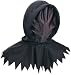 Rubie's Costume Co Deluxe Hidden Face Hood Costume, Black, One Size