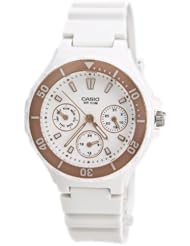 Casio Womens LRW250H-9A2 Rose Gold Bezel Watch