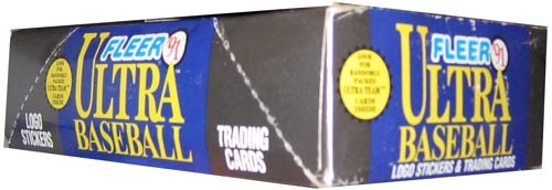 1991 Fleer Ultra Baseball Wax Box