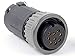 Conxall 3182-3Pg-518Cc4 Maxi-Con-X Grey Coupling Straight Cable Plug 3 Pin - Solder Contacts