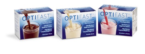 Optifast 800 Strawberry Shake Powder 12 Cartons (84 Packets)