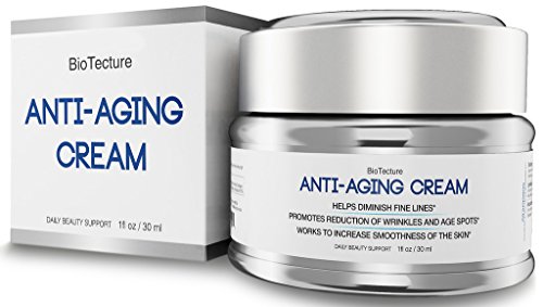 Anti-Aging Cream with Collagen - Best Skin Care Product! Helps Diminish Fine Lines, Works to Reduce Wrinkles and Age Spots. Natural Face Cream Definitely Worth a Try! Money Back Guarantee!
