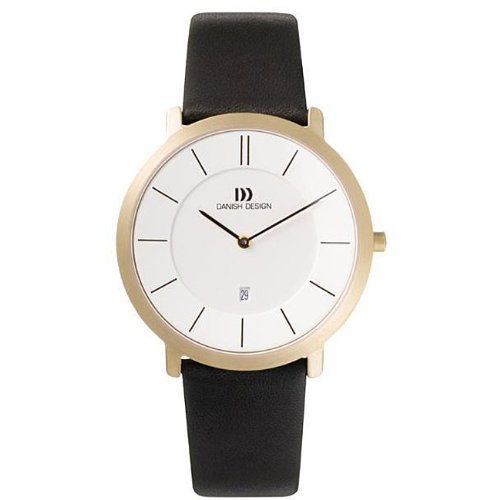 Danish Design Men’s Gold Plated Titanium Ultra Slim Watch-IQ15Q585