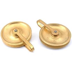 2 Grandfather Clock Pulleys Clockmakers Repair Parts