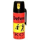 Klever Defenol-CS Spray Selbstverteidigungs- und Abwehrspray , 40 ml - die Alternative zum Pfefferspray - 