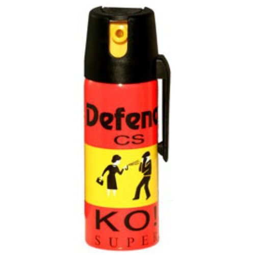 Klever Defenol-CS Spray Selbstverteidigungs- und Abwehrspray , 40 ml - die Alternative zum Pfefferspray