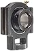 Browning VTWE-231 Ball Bearing Take-Up Unit, Eccentric Lock, Non-Expansion, Regreasable, Contact and Flinger Seal, Cast Iron, Inch, 1-15/16" Bore, 11/16" Slot Width, 4" Frame Width