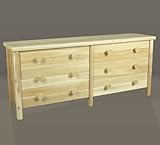 UPC 779711000462 product image for Rustic Natural Cedar Dresser, 6 Drawer | upcitemdb.com