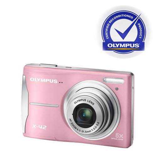 Olympus X42 12MP Digital Camera with 5x Optical Zoom and 2.7 inch LCD