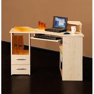 4505- 115cm - Eck-Schreibtisch - Computertisch, in ahorn 4505- 115cm - Eck-Schreibtisch - Computertisch, in ahorn