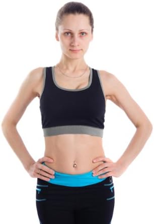 BMG Women's Racerback Contrast Sexy Fitness Yoga Top/Athletic Workout Sports Bras