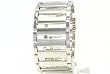 Calvin Klein CK Logo Bracelet KJ11AB010100 Horizontal Dress Polished Stainless Steel