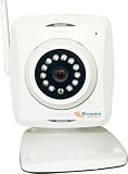 Sharx SCNC2602W Wifi Wireless 802.11 G Night Vision IP Network Camera with built-in Web Server, Microphone, Speaker and iPhone compatible Motion Detection Email