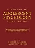 Handbook of adolescent psychology