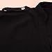 Coromose Women V-neck Chiffon Long Sleeve Shirt Blouse (M, Black)