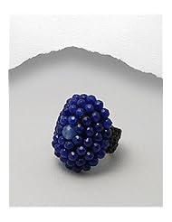 Cotton Waxed Thread Semi GemStone Beads Ring