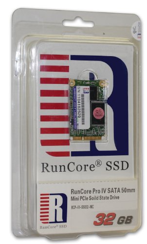 Runcore 32gb Pro Iv Light 50mm Mini-sata Pci-e Ssd For Asus Eee Pc 901 And T91 Picture